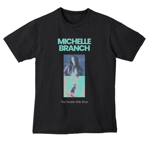 Black Gradient Block Tee