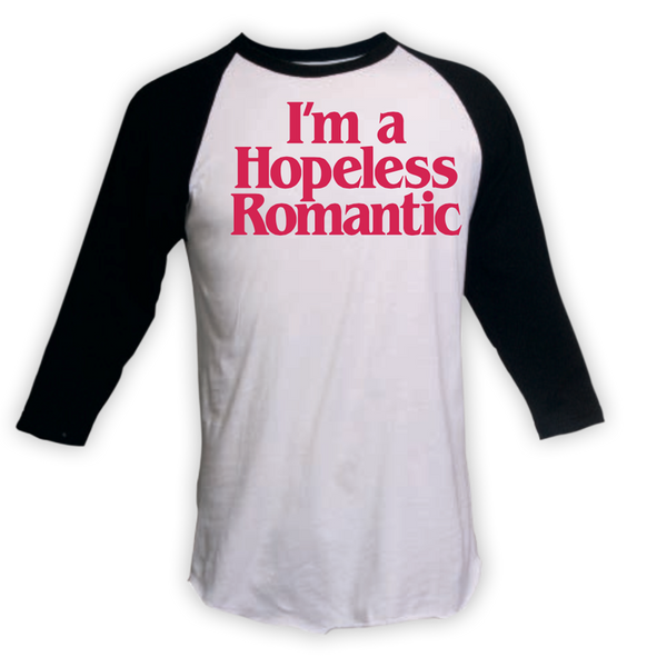 "Hopeless Romantic" Baseball T-shirt